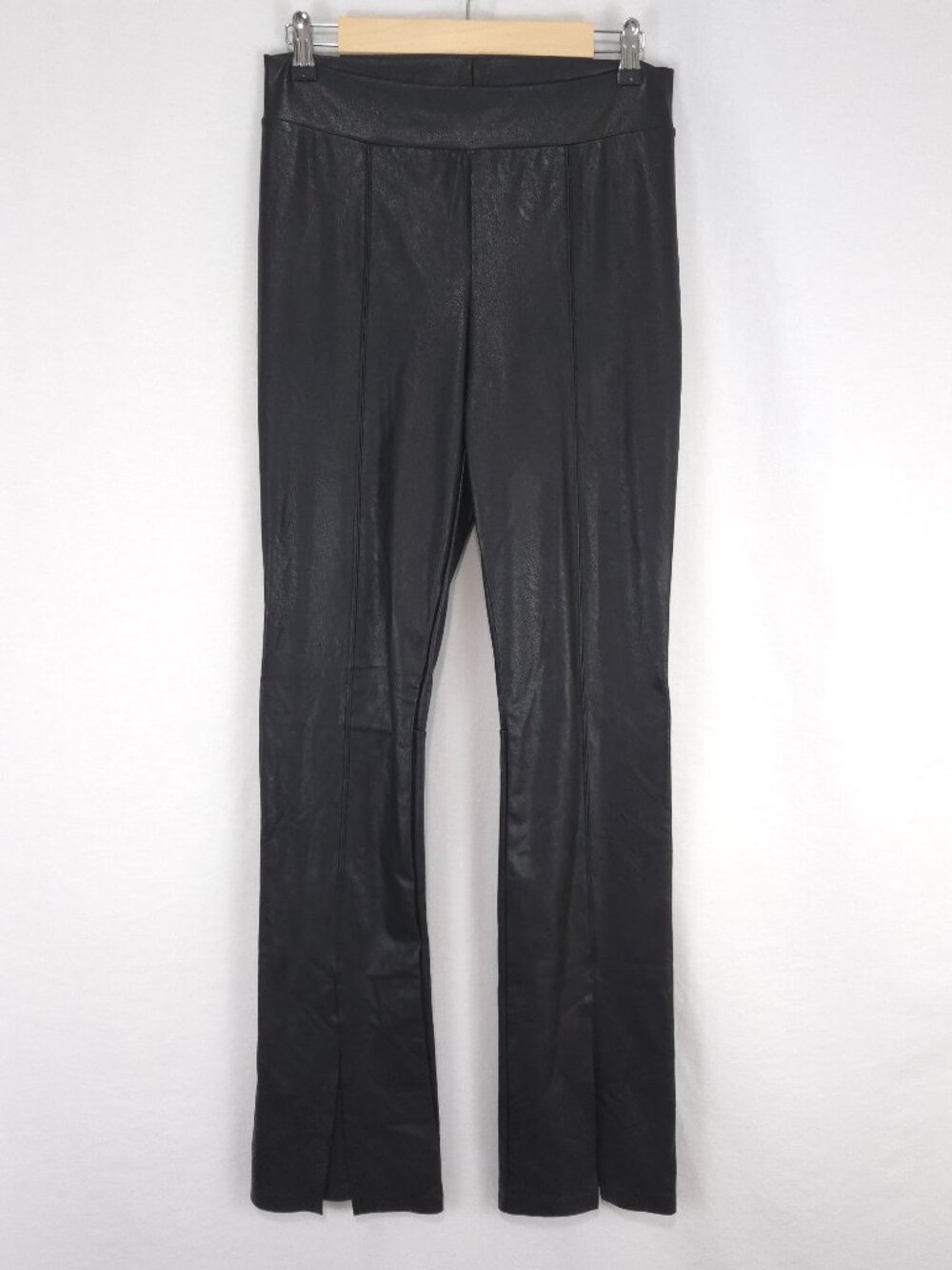 Commando Women's Faux Leather Split Front Pant
